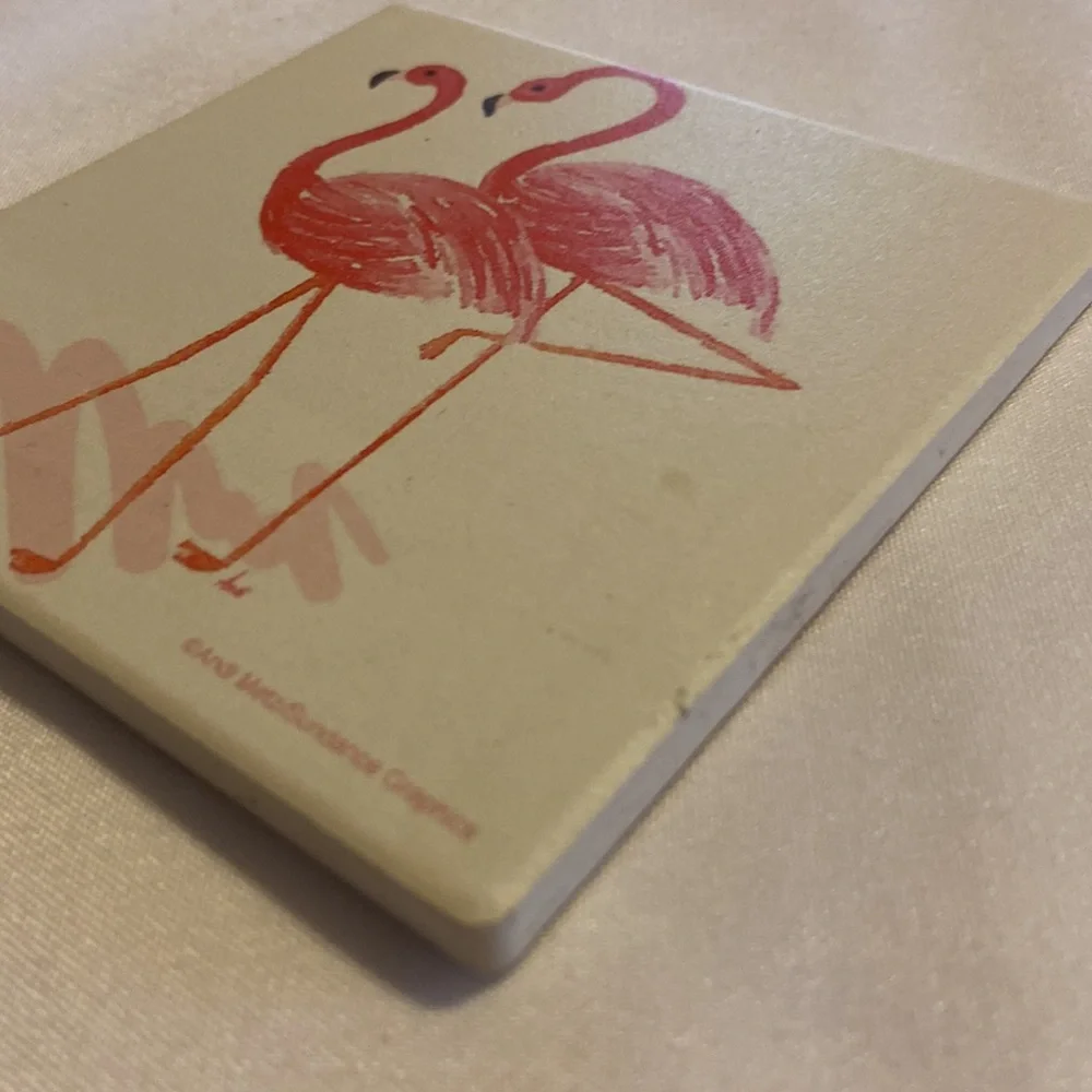 Andy Metz/ Sundance Graphics flamingo coasters